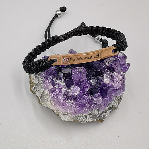 Personalisierte Zeitgemäss, gebogenes, doppelt geflochtenes Armband aus Titanstahl, glänzende unisex