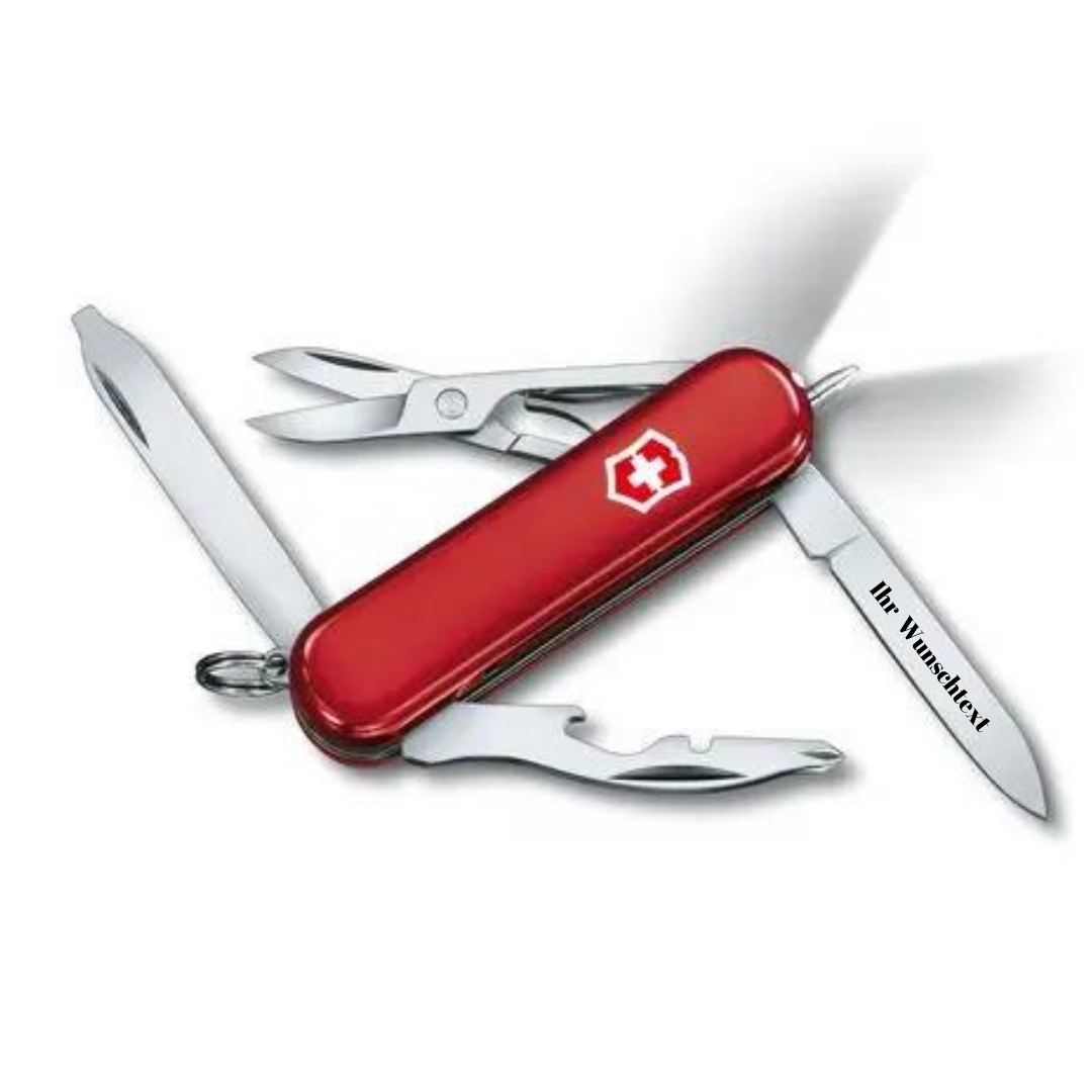 VICTORINOX MIDNITE MANAGER ROT – 0.6366 , MIT GRATIS GRAVUR