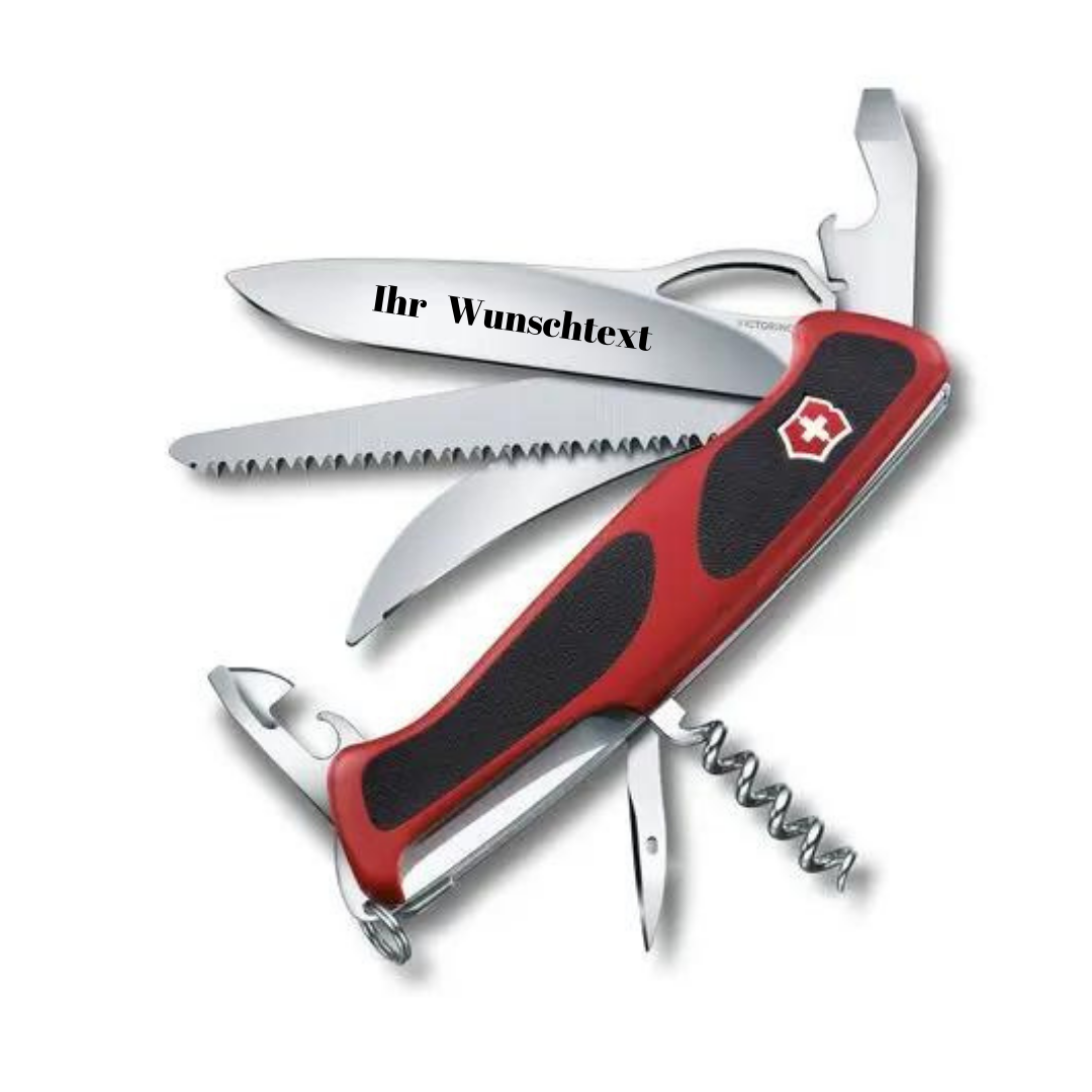 VICTORINOX RANGER GRIP 57 M HUNTER – 0.9583.MC ,MIT GRATIS GRAVUR