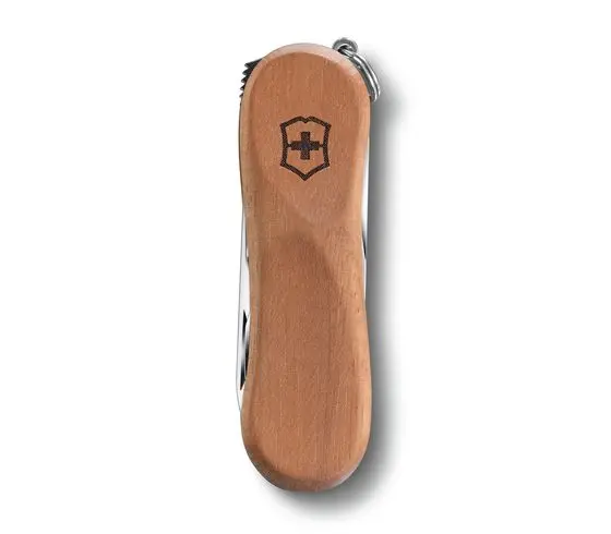 VICTORINOX NAILCLIP WOOD 580 NUSSBAUMHOLZ – 0.6461.63 , MIT GRATIS GRAVUR