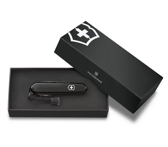VICTORINOX SPARTAN ONYX BLACK – 1.3603.31P ,MIT GRATIS GRAVUR