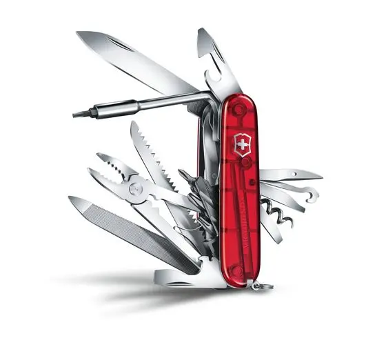 VICTORINOX CYBER TOOL IN ROT – 1.7775.T ,MIT GRATIS GRAVUR