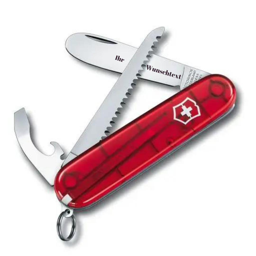 MY FIRST VICTORINOX  H ROT SETS FÜR KINDER – 0.2373.T , MIT GRATIS GRAVUR