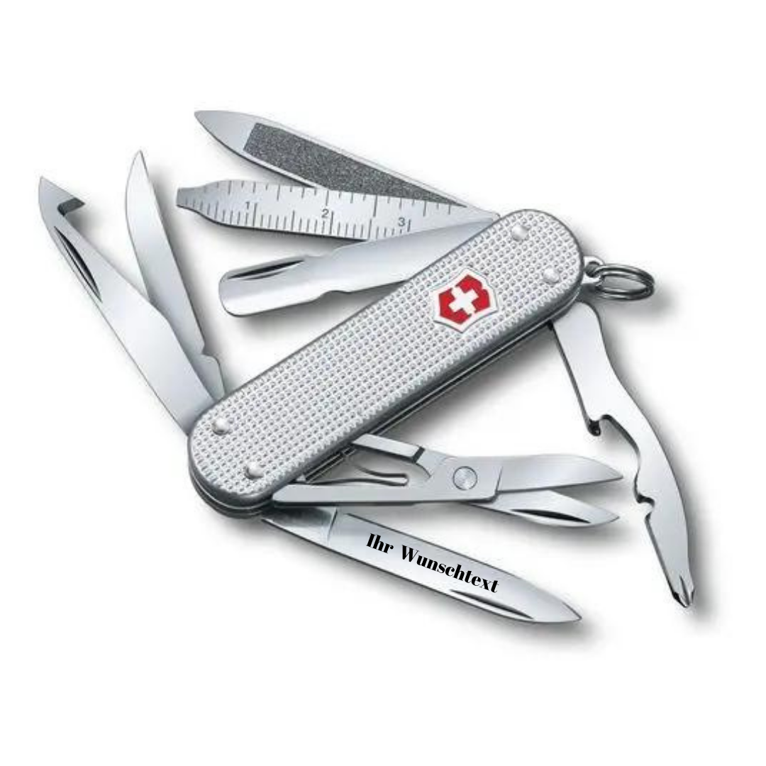 VICTORINOX MINICHAMP ALOX – 0.6381.26 ,MIT GRATIS GRAVUR