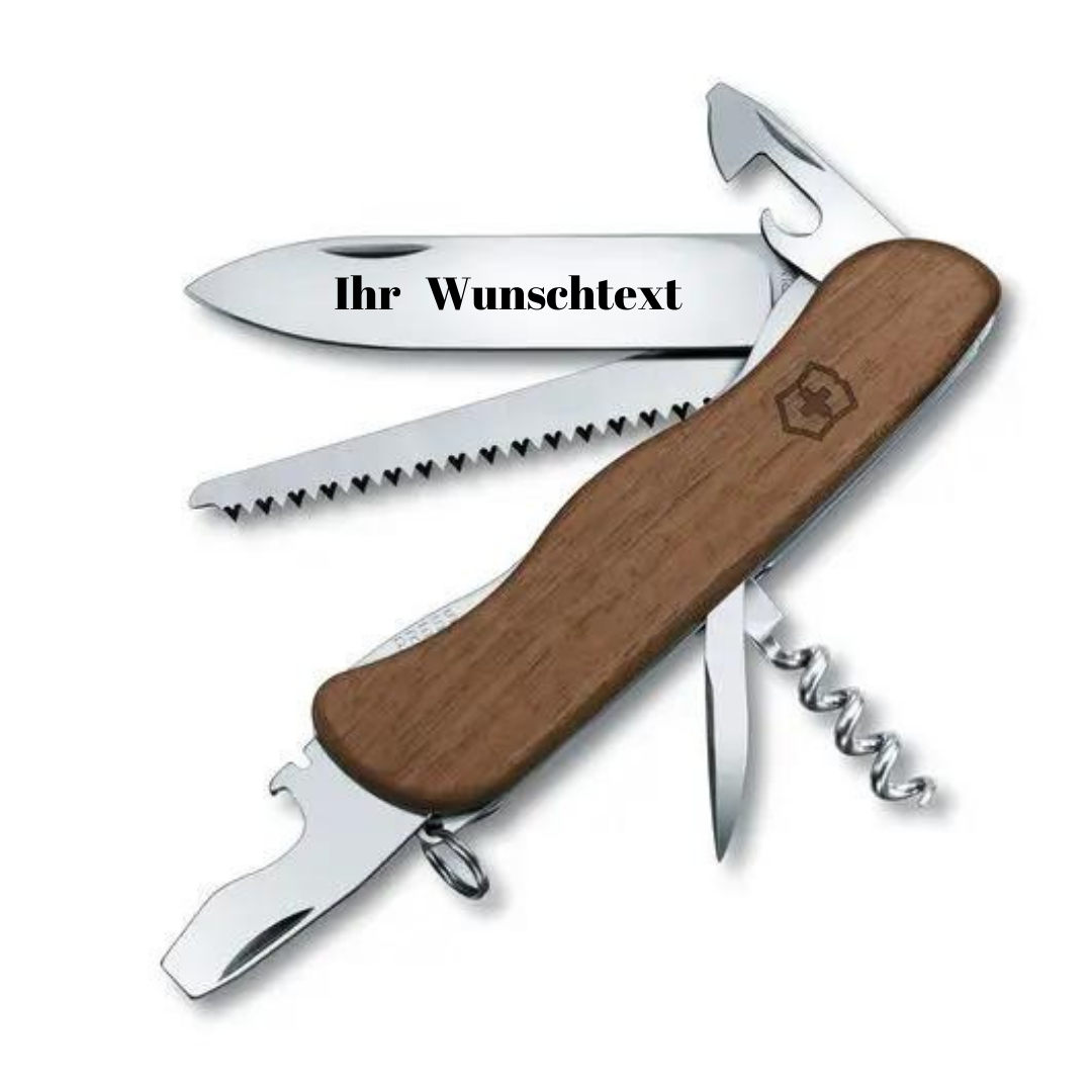 VICTORINOX FORESTER WOOD – 0.8361.63 , MIT GRATIS GRAVUR