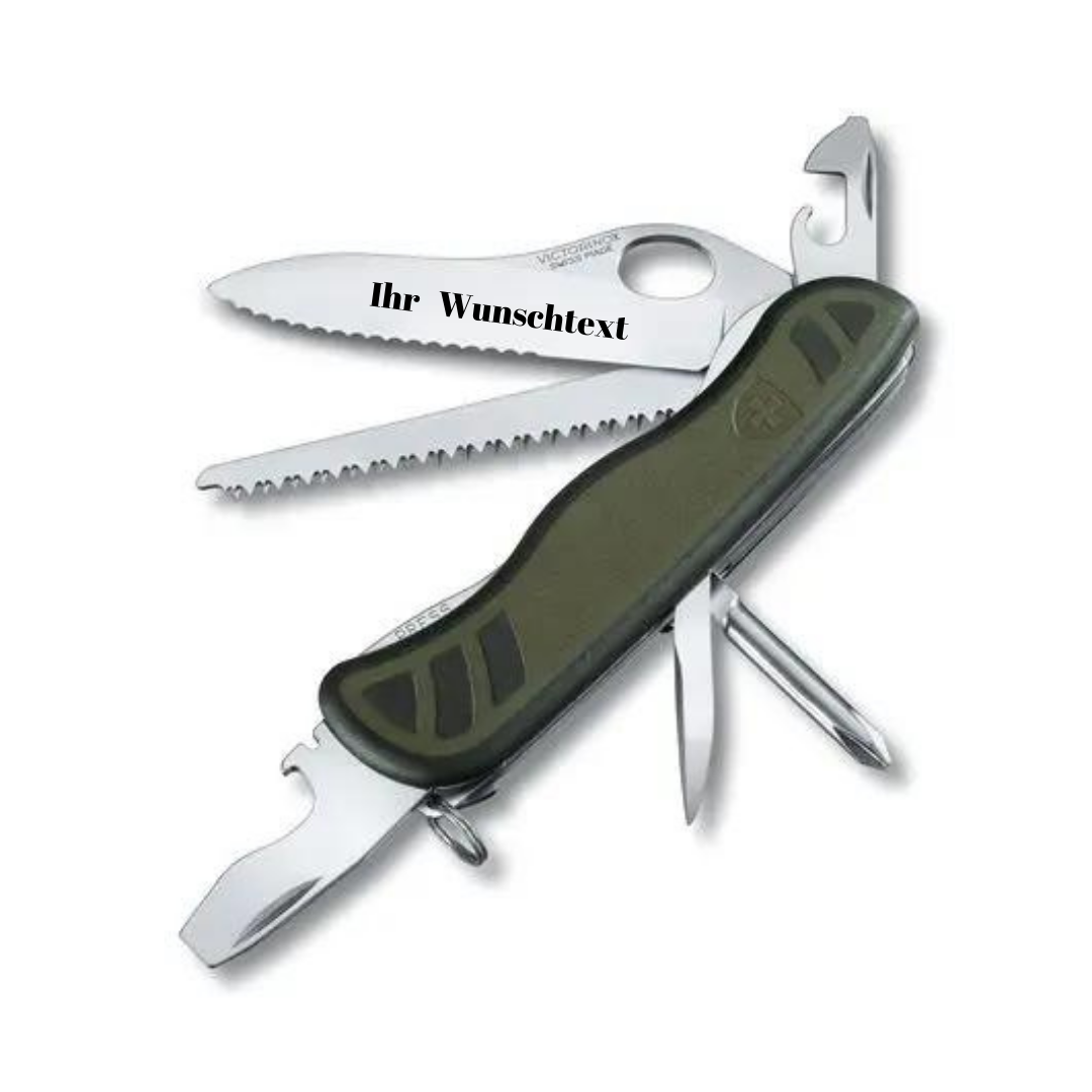 VICTORINOX SCHWEIZER SOLDATENMASSER 08 -0.8461 , MIT GRATIS GRAVUR