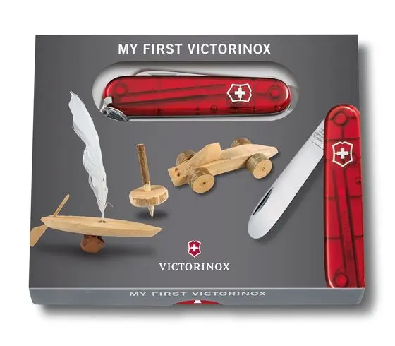 MY FIRST VICTORINOX  H PINK SETS FÜR KINDER – 0.2373.T5 , MIT GRATIS GRAVUR