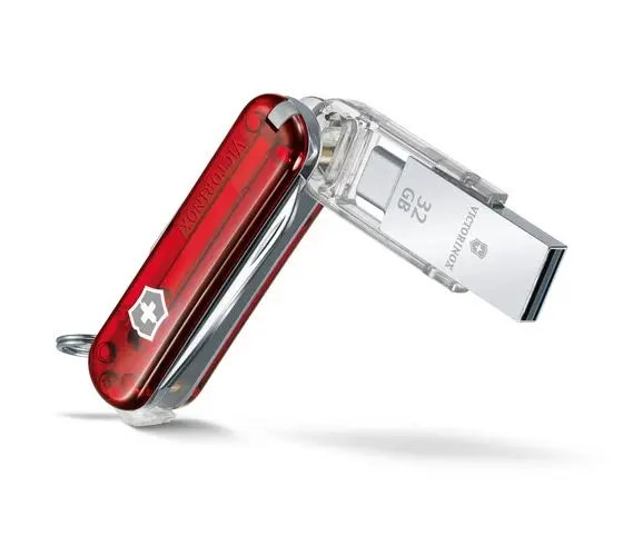 VICTORINOX midnite Manager@work in ROT transparent – 4.6336.TG32 ,MIT GRATIS GRAVUR